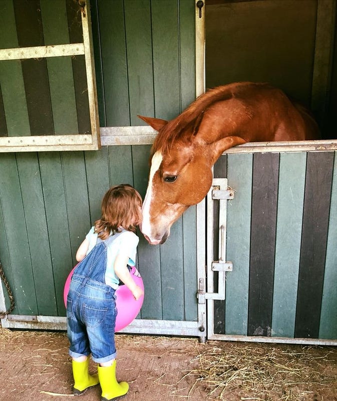 cheval et enfant