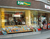 façade du magasin