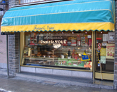 Devanture du magasin